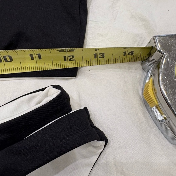 BECCA Black and White Bikini Top and bottom - Picture 6 of 8